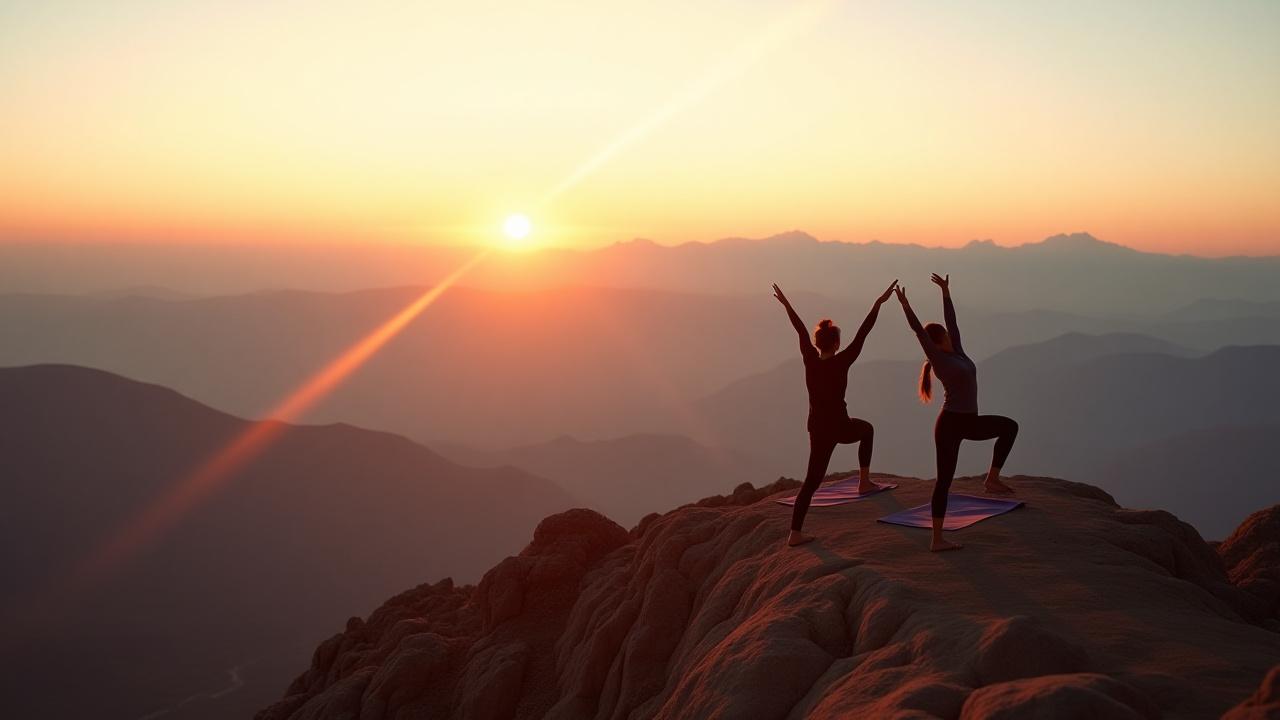Yoga al amanecer en el Nevado de Toluca